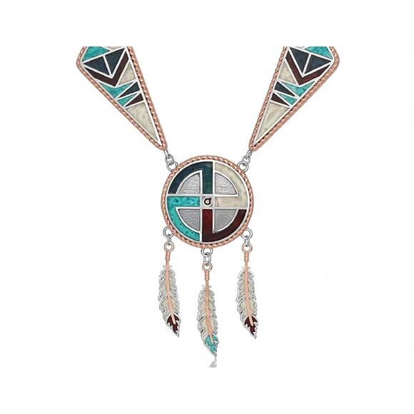 MONTANA SILVERSMITHS Jewelry - NEW MONTANA SILVERSMITHS women's american legends dream weaver necklace in multi